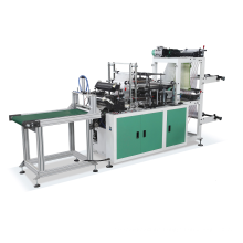 STJ-300A Semi Automatic plastic Special shaped Disposable PE Glove bag Machine